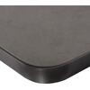ΕΠΙΦΑΝΕΙΑ ΤΡΑΠΕΖΙΟΥ SINTERED STONE HM6655.05 GREY MARBLE--ΠΛΑΙΣΙΟ ALU ΓΚΡΙ 80x80εκ.
