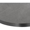ΕΠΙΦΑΝΕΙΑ ΤΡΑΠΕΖΙΟΥ SINTERED STONE HM6652.05 GREY MARBLE--ΠΛΑΙΣΙΟ ALU ΓΚΡΙ Φ60εκ.