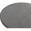 ΕΠΙΦΑΝΕΙΑ ΤΡΑΠΕΖΙΟΥ SINTERED STONE HM6652.05 GREY MARBLE--ΠΛΑΙΣΙΟ ALU ΓΚΡΙ Φ60εκ.