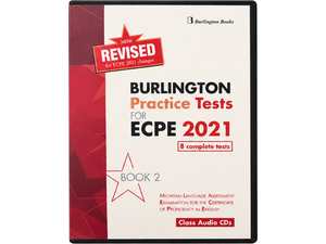 2 CD Burlington Practice Tests Michigan ECPE Class 2021 - 8 Complete Tests (Φθορά Συσκευασίας)