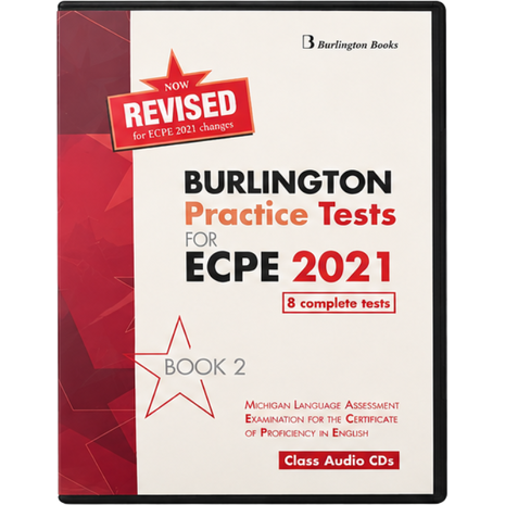 2 CD Burlington Practice Tests Michigan ECPE Class 2021 - 8 Complete Tests (Φθορά Συσκευασίας)