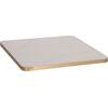 ΕΠΙΦΑΝΕΙΑ ΤΡΑΠΕΖΙΟΥ SINTERED STONE HM6654.12 WHITE MARBLE--ΠΛΑΙΣΙΟ ALU ΧΡΥΣΟ 70x70εκ.