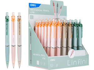 Μολύβι μηχανικό Deli Linfini 0.5mm (διάφορα χρώματα)