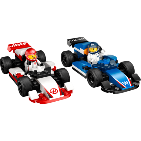 LEGO® City F1 Williams Racing & Haas F1 Race Cars (60464)