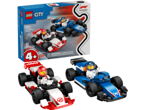 LEGO® City F1 Williams Racing & Haas F1 Race Cars (60464)