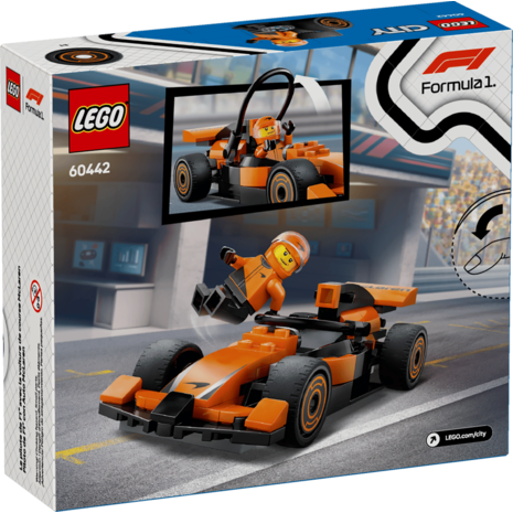 LEGO® City F1 Driver With McLaren Race Car (60442)