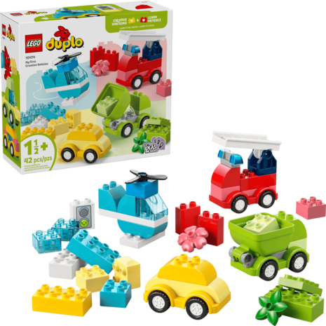 LEGO DUPLO® My First Δημιουργικά Οχήματα 10474