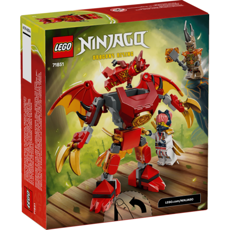 Lego Ninjago Kai's Dragon Mech Battle Pack για 6+ Ετών 71851