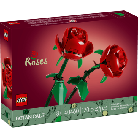 Lego Botanical Roses Τριαντάφυλλα 8+ (40460)