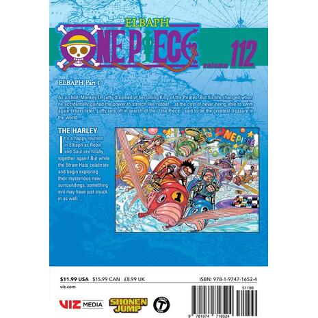 One Piece Vol 112 Volume 112 - Eiichiro Oda (9781974716524)