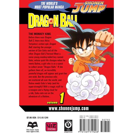 Dragonball Vol. 01 PA - Akira Toriyama (9781569319208)