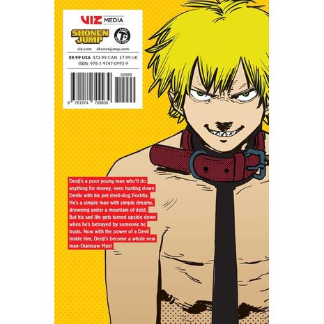 Chainsaw man Vol.01 PA - Tatsuki Fujimoto (9781974709939)