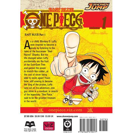 One piece Vol.01 PA - Eiichiro Oda (9781569319017)