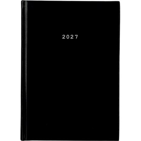 Ημερολόγιο ημερήσιο δετό NEXT Basic 17x25cm 2027 μαύρο
