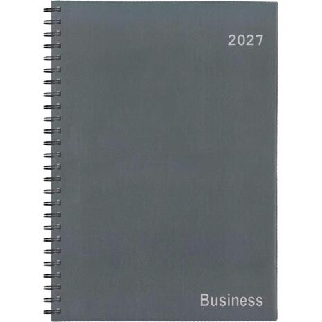 Ημερολόγιο ημερήσιο σπιράλ NEXT Business 24x34cm 2027 γκρι