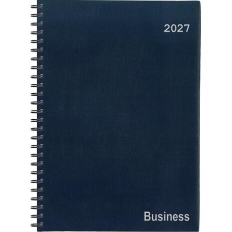 Ημερολόγιο ημερήσιο σπιράλ NEXT Business 24x34cm 2027 μπλε