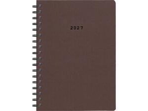 Ημερολόγιο ημερήσιο σπιράλ Next Classic 2027 14x21εκ. Καφέ  (02198-07-27)