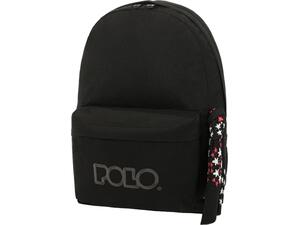 Τσάντα πλάτης 1+1 θέσεων POLO Original Scarf μαύρη (9-01-135-2000)