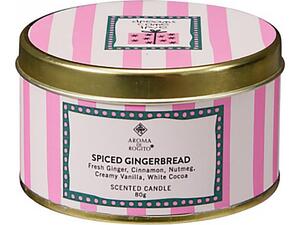 Αρωματικό κερί σε μεταλλικό δοχείο Spiced Gingerbread 80γρ.