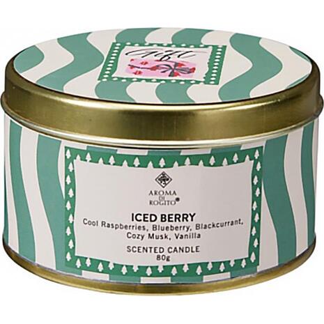 Αρωματικό κερί σε μεταλλικό δοχείο Iced Berry 80γρ.