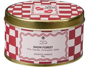 Αρωματικό κερί σε μεταλλικό δοχείο Snow Forest 80γρ.